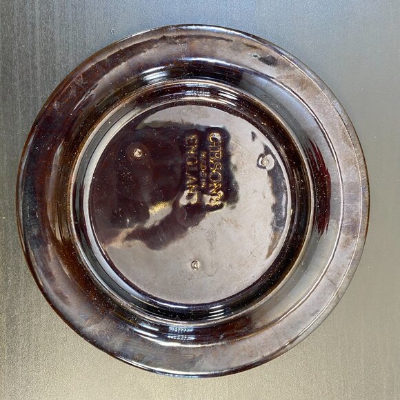 Vintage Gibsons England plate, Charger Plate Tray, Flowers and Ornaments, Round - Picture 4 of 10